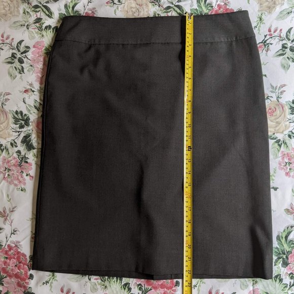 Anne Klein Pencil Skirt Grey size 10 - Picture 4 of 6